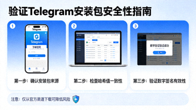 如何验证Telegram安装包数字签名与完整性的操作步骤截图